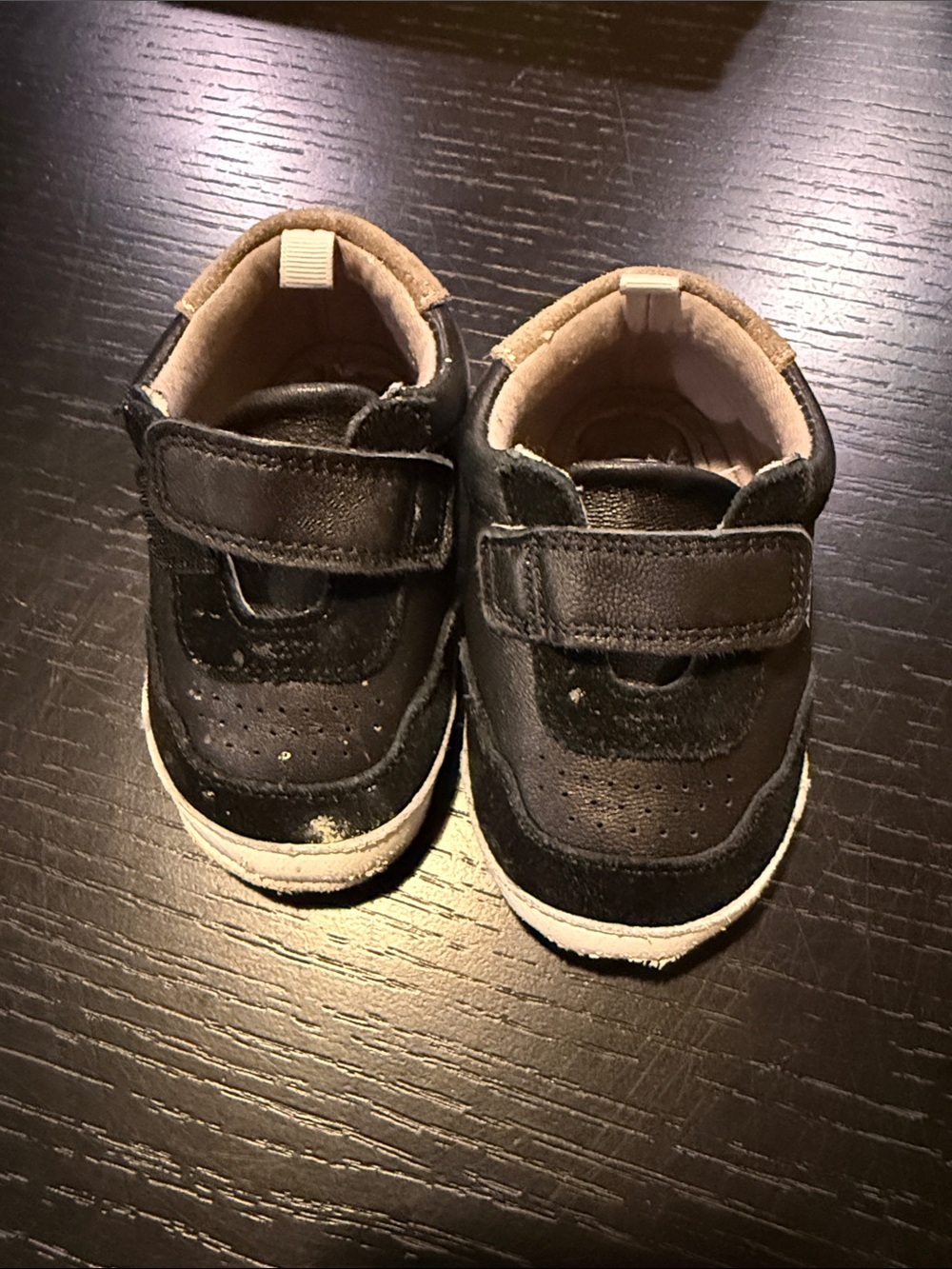 All saints Kids Black Velcro Casual Shoes